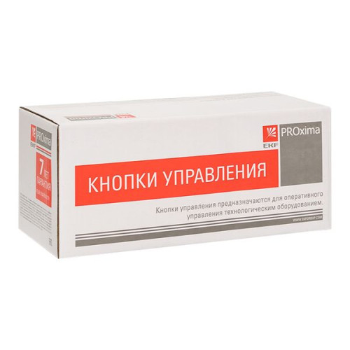 Кнопка SW2C-10D с подсветкой красная NC 230В EKF Кнопка SW2C-10D с подсветкой красная NC 230В EKF