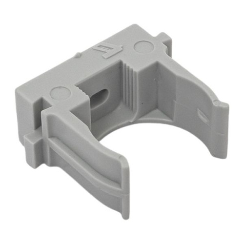 Крепеж-клипса для монтаж. пист. d25 мм (100 шт) серая EKF-Plast