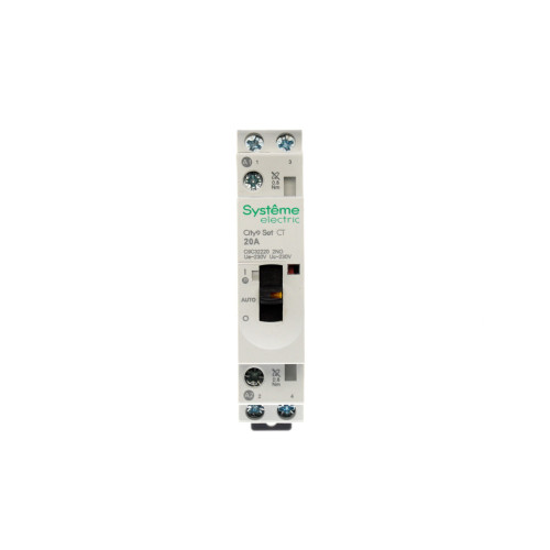 City9 Set Контактор 2P 2НО 20A AC 230В-230В City9 Set Контактор 2P 2НО 20A AC 230В-230В