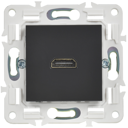 SKANDY Розетка HDMI SK-H01Bl черный IEK