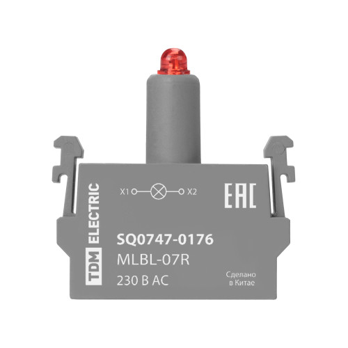 Светодиодный блок MLBL-07R 230 В AC красный TDM Светодиодный блок MLBL-07R 230 В AC красный TDM