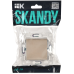 SKANDY Выключатель 1-клавишный проходной 10А SK-V02Sa песочный IEK