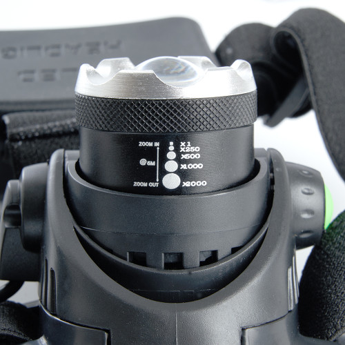 Фонарь налобный FERON TH2305 ZOOM c аккумулятором 5W, 2*18650 IP44 пластик/алюминий Фонарь налобный FERON TH2305 ZOOM c аккумулятором 5W, 2*18650 IP44 пластик/алюминий