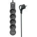 Удлинитель 3х5м с заземл. 10А IP20 USB 2500Вт 220В ПВС 3х1 с выкл. черн. КОСМОС YKsm5m4g-Z-VU10А-B Удлинитель 3х5м с заземл. 10А IP20 USB 2500Вт 220В ПВС 3х1 с выкл. черн. КОСМОС YKsm5m4g-Z-VU10А-B