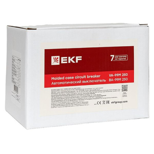 ВА-99М 250/250А 3P 10In 35кА с термомагнитным расцепителем EKF