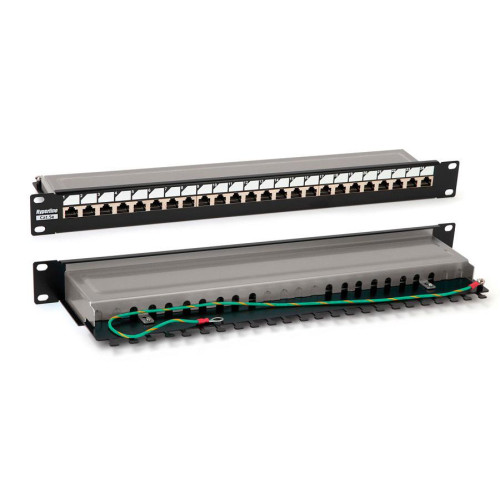 Патч-панель Hyperline PP3-19-24-8P8C-C6-SH-110D 19 Патч-панель Hyperline PP3-19-24-8P8C-C6-SH-110D 19