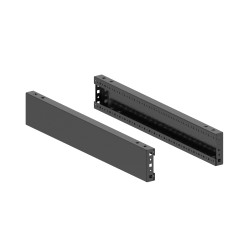 Панели цоколя для корпусов CQE & CQE N, ШхГ 1400 мм, В=100 мм, RAL9005, комплект - 2 шт. RAM block