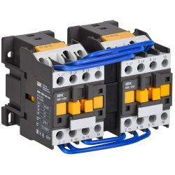 Контактор КМИ-11830 реверс 18А 400В/АС3 2NO IEK