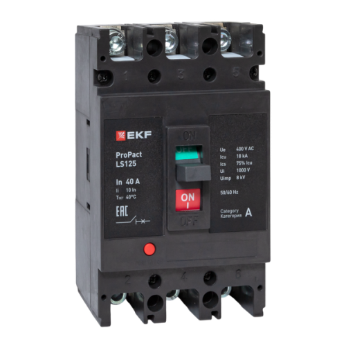 ProPact LS125 40А 3P 18кА EKF