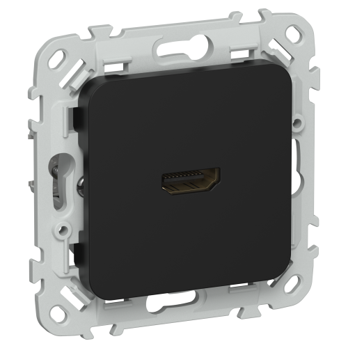 FLITE Розетка HDMI РШДМА-ФлЧ черный IEK