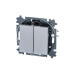 Переключатель 2-кл. СП Levit IP20 серебр./дым. черн. ABB 2CHH595245A6070 Переключатель 2-кл. СП Levit IP20 серебр./дым. черн. ABB 2CHH595245A6070