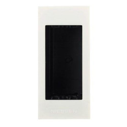 Цоколь для установки в мебель/перегородки на 1мод. Zenit бел. ABB 2CLA267100N1101