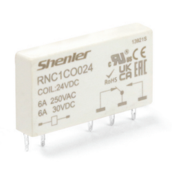РЕЛЕ ИНТЕРФЕЙСНОЕ RNC1CO024 С КОЛОДКОЙ SNB05-E-AR