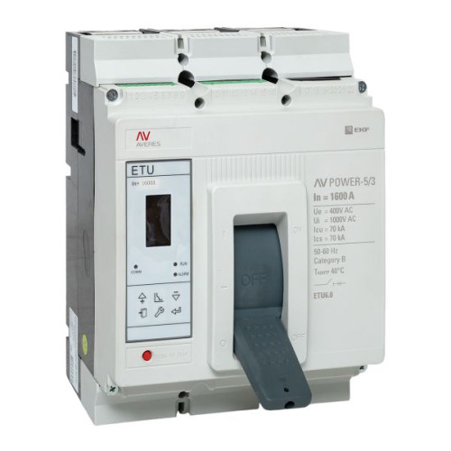 AV-POWER-5/3 1600А 70кА ETU6.0 EKF