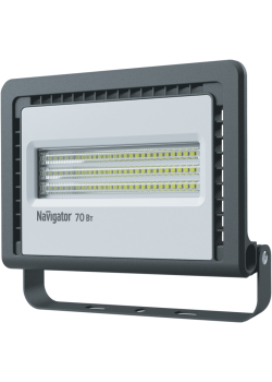 Прожектор светодиодный 14 148 NFL-01-70-6.5K-LED 70Вт 6500К IP65 5950лм черн. Navigator 14148