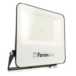 Светодиодный прожектор Feron.PRO LL-1000 IP65 100W 6400K  черный