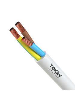 Провод TOKOV ELECTRIC ПВС 3х1.5(2х1.5+1х1.5) 380В Б (уп.100м) 1945521