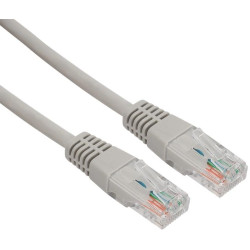 Патч-корд Rexant 18-8006 UTP RJ-45 вил.-вилка RJ-45 кат.5E 3м серый LSZH