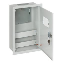 Корпус металлический  ЩУРВ-1/12, 437х280х140 мм, IP31, RAL7035 светло-серый LITE