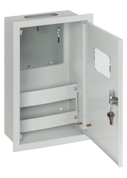 Корпус металлический  ЩУРВ-1/12, 437х280х140 мм, IP31, RAL7035 светло-серый LITE