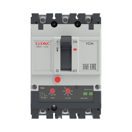 Авт. выкл. YON pro MNX125L 3P 100A 70kA при AC415V расц. TMM Авт. выкл. YON pro MNX125L 3P 100A 70kA при AC415V расц. TMM