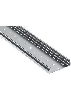 Лоток листовой перфорированный ESCA 7 50х200 L3000 сталь 1.5мм IEK CLP10-050-200-150-3