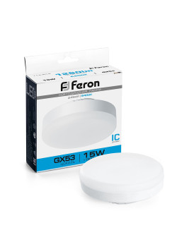 Лампа светодиодная Feron LB-454 GX53 15W 175-265V 6400K