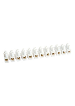 LD226-10A Зажим винтовой изолированный 450В, 10А, 12 пар, полипропилен DIY