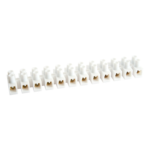LD226-10A Зажим винтовой изолированный 450В, 10А, 12 пар, полипропилен DIY
