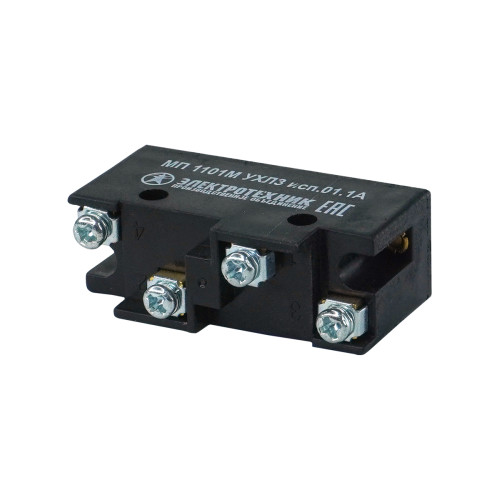 МП 1101М УХЛ3 исп.01. IP00, толкатель, базовый, винт, микровыключатель (ЭТ) МП 1101М УХЛ3 исп.01. IP00, толкатель, базовый, винт, микровыключатель (ЭТ)