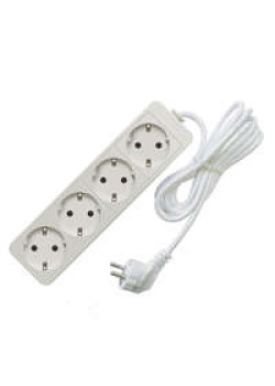 Удлинитель 4х5м с заземл. 10А IP20 2.2кВт ПВС Союз 481S-9405