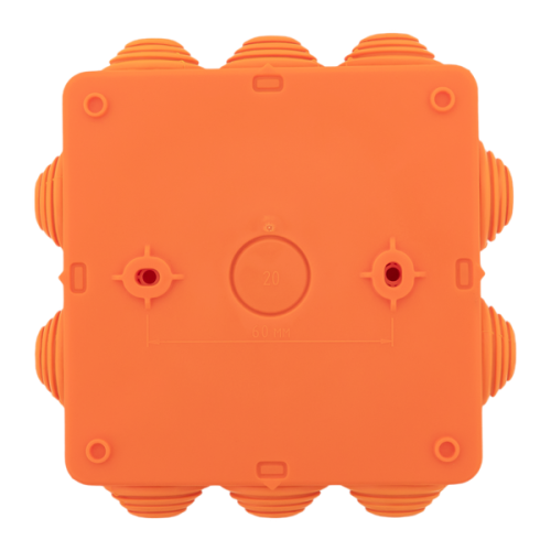 Коробка огнестойкая E45 100x100x50мм с клеммниками 7 полюсов 0,5-10мм2 IP55 HF EKF