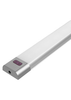 Светильник LED300х30 линейный, 5 Вт, 230 В, датчик движения, диммер, 2700-6000К, TDM