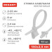 Хомут кабельный 2.5х100 P6.6 бел. с крепежным пистоном (уп.100шт) Rexant 07-0107 Хомут кабельный 2.5х100 P6.6 бел. с крепежным пистоном (уп.100шт) Rexant 07-0107