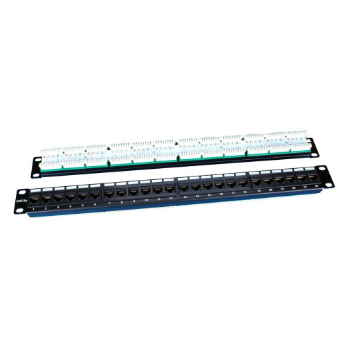 Патч-панель Hyperline PP3-19-24-8P8C-C5E-110D 19 Патч-панель Hyperline PP3-19-24-8P8C-C5E-110D 19