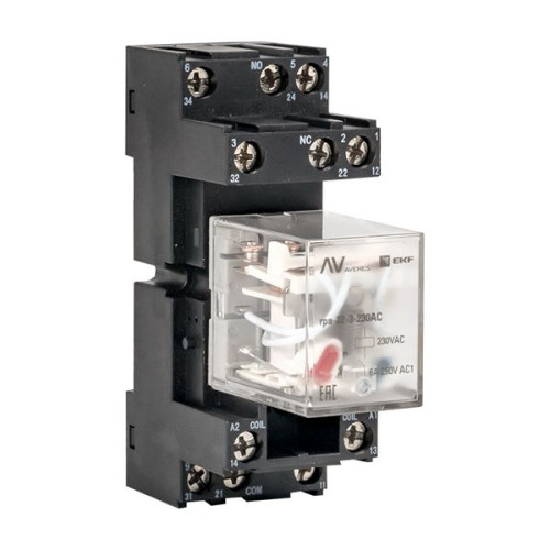 Разъем для реле РM4 22/3 EKF AVERES Разъем для реле РM4 22/3 EKF AVERES