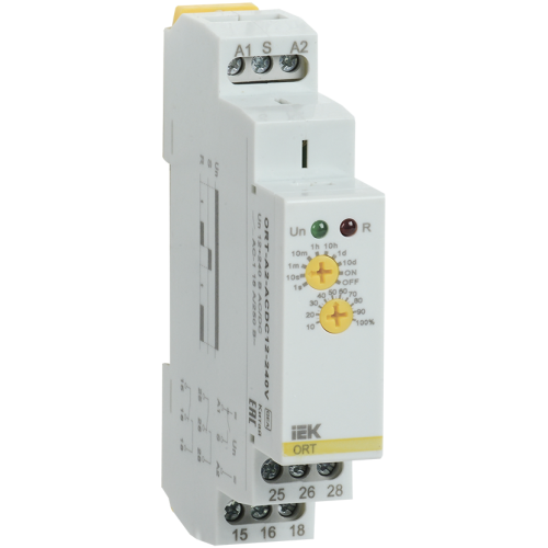 Реле задержки включения ORT 2 контакта 12-240В AC/DC IEK
