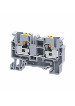 Клемма проходная push-in OptiClip CP-10-I-57A-(0,5-10)-серый