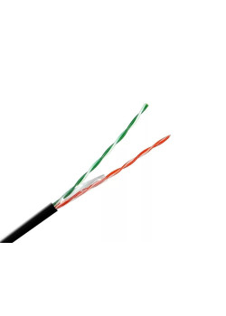 Витая пара U/UTP кат 5e 2х2х0.48 AWG24 Standart PE OUT
