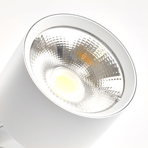 Светодиодный светильник Feron AL107 трековый однофазный на шинопровод 15W, 90 градусов, 4000К, белый Светодиодный светильник Feron AL107 трековый однофазный на шинопровод 15W, 90 градусов, 4000К, белый