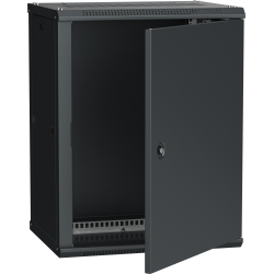 ITK Шкаф LINEA W 12U 600х450мм дверь металл черный RAL9005