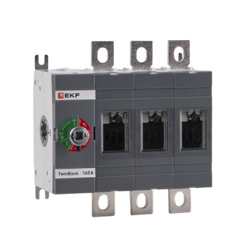 Рубильник 160A 3P без рукоятки управления TwinBlock EKF