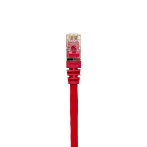 Патч-корд TERACOM CS Cat.6A экран. S/FTP LSZH красный (0,5м) Патч-корд TERACOM CS Cat.6A экран. S/FTP LSZH красный (0,5м)