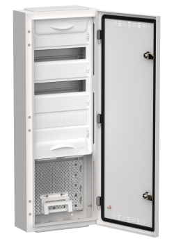 TITAN 5 Корпус комбинированный ЩРн-36 (1х60) 835х310х140мм IP30 белый IEK