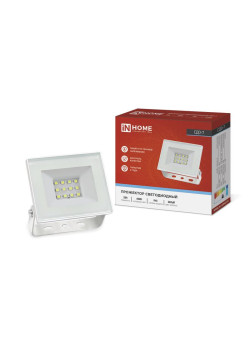 Прожектор светодиодный СДО-7 20Вт 6500К IP65 1800лм 230В бел. IN HOME 4690612034683