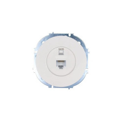 Розетка компьютерная СП OSEN RJ45 кат.6 механизм бел. LEZARD 743-0288-140