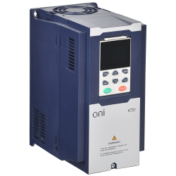 Преобразователь частоты K751 380В 3Ф 5,5-7,5кВт 13-17А ONI