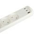 Удлинитель электрический U-3-3m-USB-W 3 розетки + 3xUSB A+C 3м 10А бел. Эра Б0069076 Удлинитель электрический U-3-3m-USB-W 3 розетки + 3xUSB A+C 3м 10А бел. Эра Б0069076