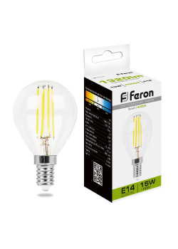 Лампа светодиодная Feron LB-515 Шарик E14 15W 230V 4000K