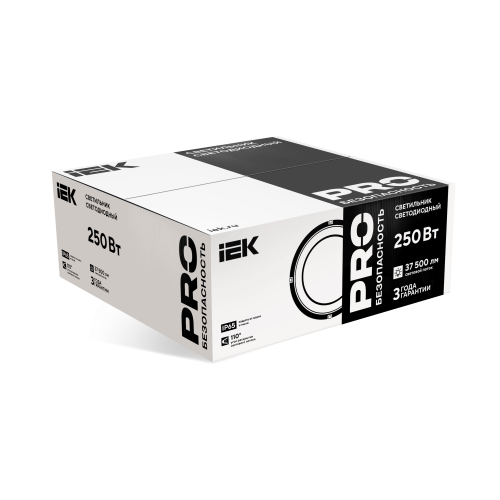 Светильник светодиодный ДСП 4025 250Вт 5000К IP65 IEK Светильник светодиодный ДСП 4025 250Вт 5000К IP65 IEK